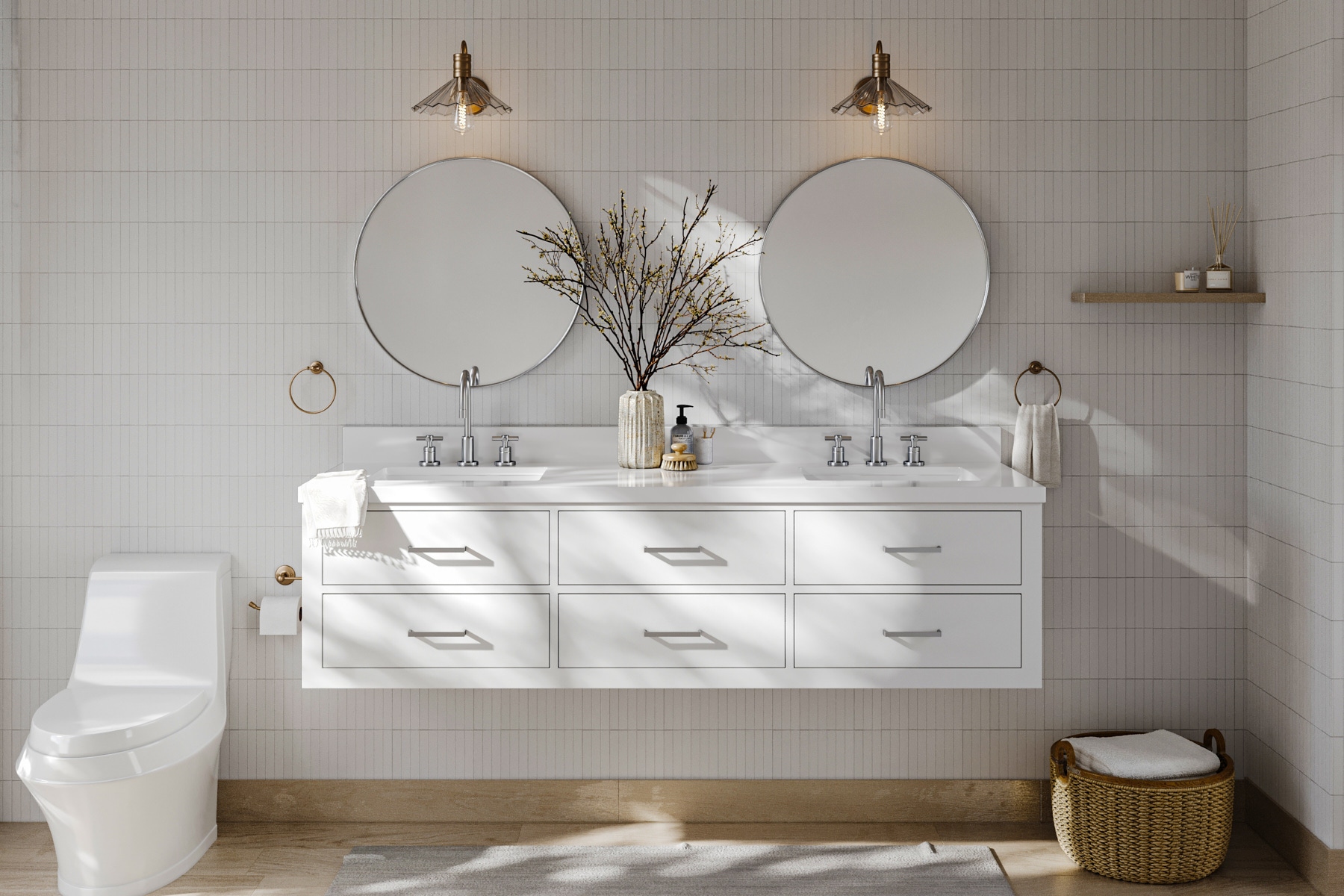 Maximize Space: A Floating Vanity Can Transform Your Small Bathroom