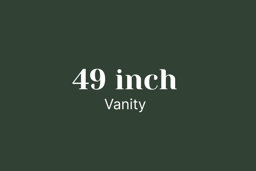 49 inch Vanity